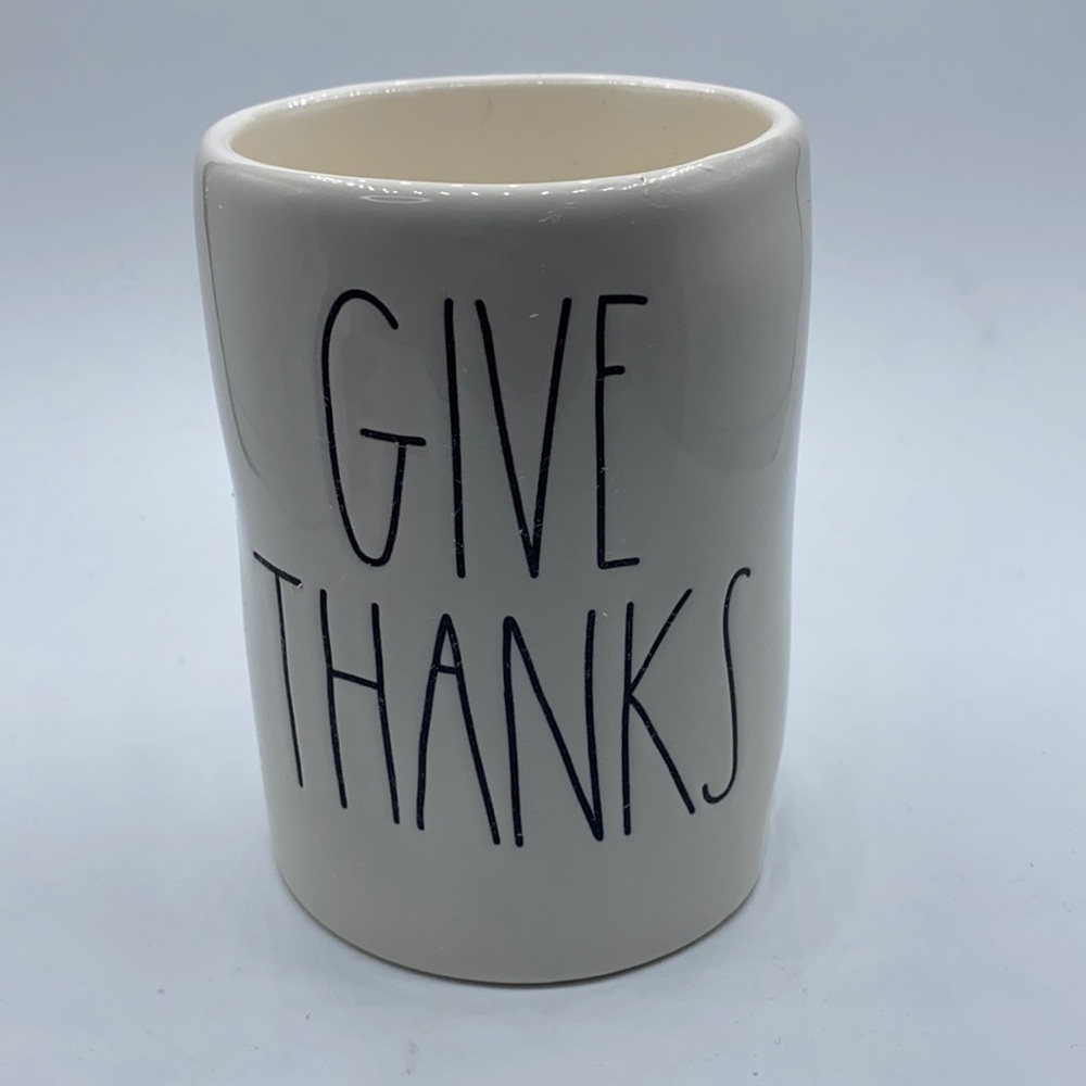 Rae Dunn Candle Give Thanks Autumn Leaves